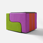 Дизайнерское кресло розовое Poltronova Sofo Rosancio Armchair варинант исполнения - 12 | Loft Concept в Орле