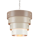 Подвесной светильник фигурный из 4-х широких колец Alternating Rings варинант исполнения - 1 | Loft Concept в Орле