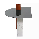 Дизайнерский журнальный стол с рельефным основанием Dutynor варинант исполнения - 1 | Loft Concept в Орле