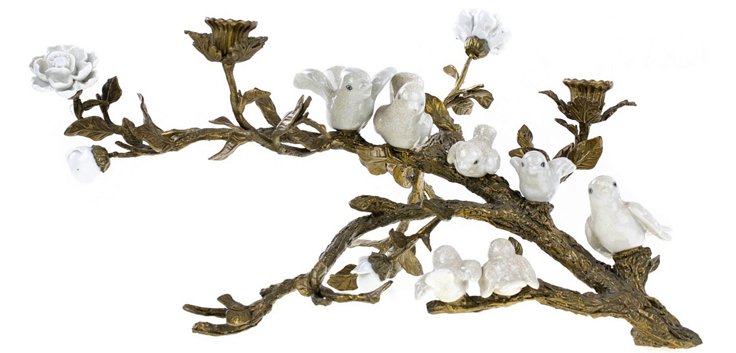 Подсвечник Bronze Branch Candlestick Подсвечник Bronze Branch Candlestick - Loft-Concept в Орле