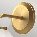 Бра с белым конусным плафоном из стекла Alora Mood варинант исполнения - 6 | Loft Concept в Орле