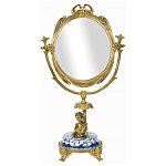 Настольное зеркало в бронзовой рамке Eden Garden варинант исполнения - 1 | Loft Concept в Орле