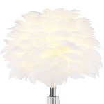 Настольная лампа с перьями Plumage White Table Lamp варинант исполнения - 2 | Loft Concept в Орле