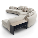 Большой угловой Диван California трансформер с приставными деревянными модулями   варинант исполнения - 2 | Loft Concept в Орле