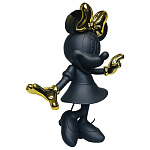 Статуэтка Минни Маус черного и золотого цвета Minnie Mouse Black&Gold Figurine  варинант исполнения - 4 | Loft Concept в Орле