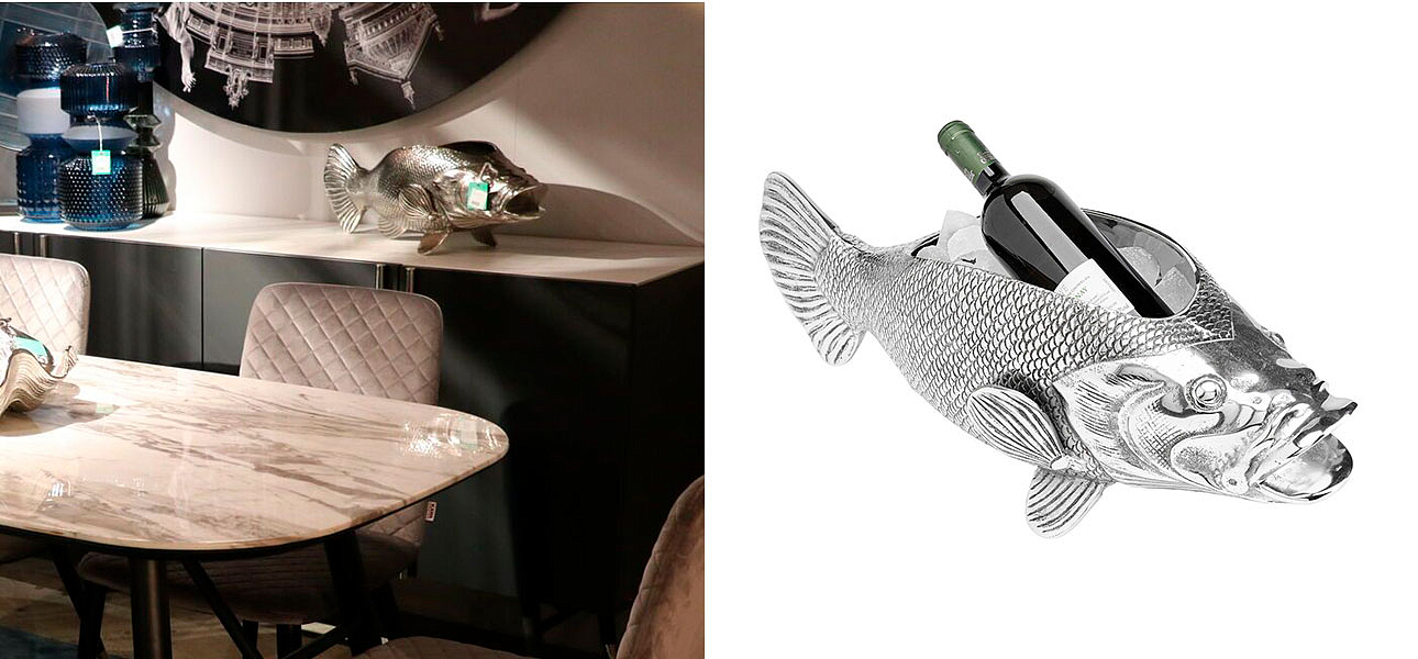 Чаша серебряная Рыбка Silver Fish Чаша серебряная Рыбка Silver Fish - Loft-Concept в Орле