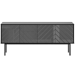 Длинная тумба с зеркальным декором Serena варинант исполнения - 11 | Loft Concept в Орле