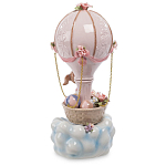Статуэтка фарфоровая музыкальная Девочка на воздушном шаре Charming Statuette варинант исполнения - 1 | Loft Concept в Орле
