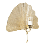 Большой Настенный Подсвечник золотой Лист Пальмы варинант исполнения - 2 | Loft Concept в Орле