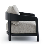 Кресло с каркасом из массива ясеня Deniaud Ash Grey Armchair варинант исполнения - 9 | Loft Concept в Орле