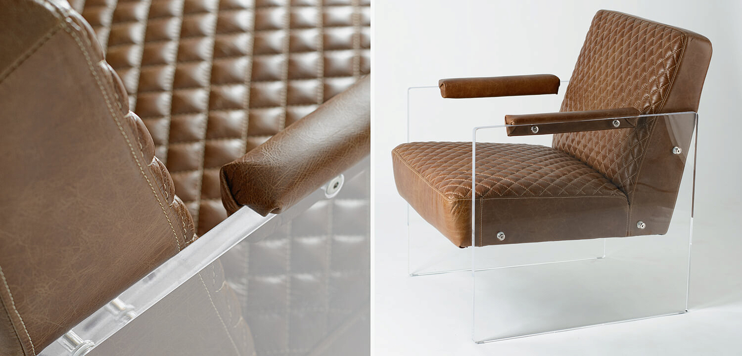 Кресло Gioff Chair натуральная кожа Кресло Gioff Chair натуральная кожа - Loft-Concept в Орле