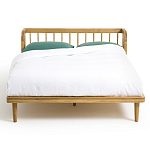 Кровать из массива дуба с пружинным блоком Mateta варинант исполнения - 2 | Loft Concept в Орле