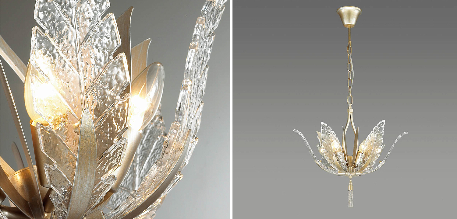 Люстра Glass Petals Chandelier 50 Люстра Glass Petals Chandelier 50 - Loft-Concept в Орле