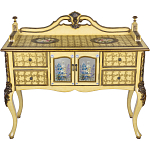 Комод деревянный Illustration of flowers варинант исполнения - 1 | Loft Concept в Орле