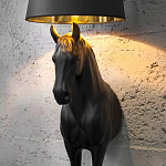 Horse Statue Floor Lamp Большой светильник Черная Лошадь варинант исполнения - 2 | Loft Concept в Орле