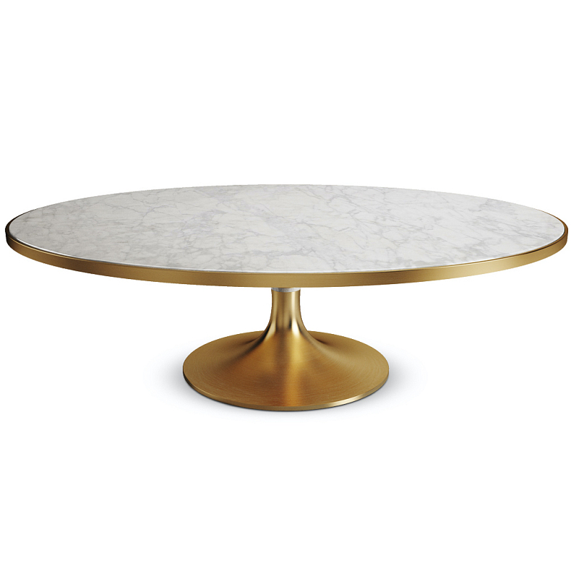 Обеденный стол Marble in Metal Dining Table Обеденный стол Marble in Metal Dining Table в Орле | Loft Concept