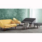 Кресло серое Pauley Grey Armchair варинант исполнения - 5 | Loft Concept в Орле