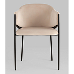 Стул Brace велюр молочный варинант исполнения - 4 | Loft Concept в Орле