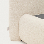 Кровать со съемным бежевым чехлом из ткани букле White Boucle Collection варинант исполнения - 4 | Loft Concept в Орле