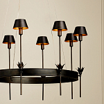 Люстра круглая со светодиодными лампами Innovation варинант исполнения - 5 | Loft Concept в Орле