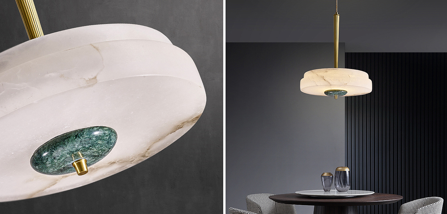 Подвесной светильник Martin Marble Hanging Light Подвесной светильник Martin Marble Hanging Light - Loft-Concept в Орле
