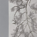 Панно Сосна варинант исполнения - 2 | Loft Concept в Орле