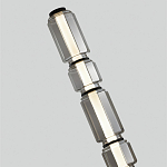 Торшер с дымчатым плафоном Jarrty варинант исполнения - 2 | Loft Concept в Орле