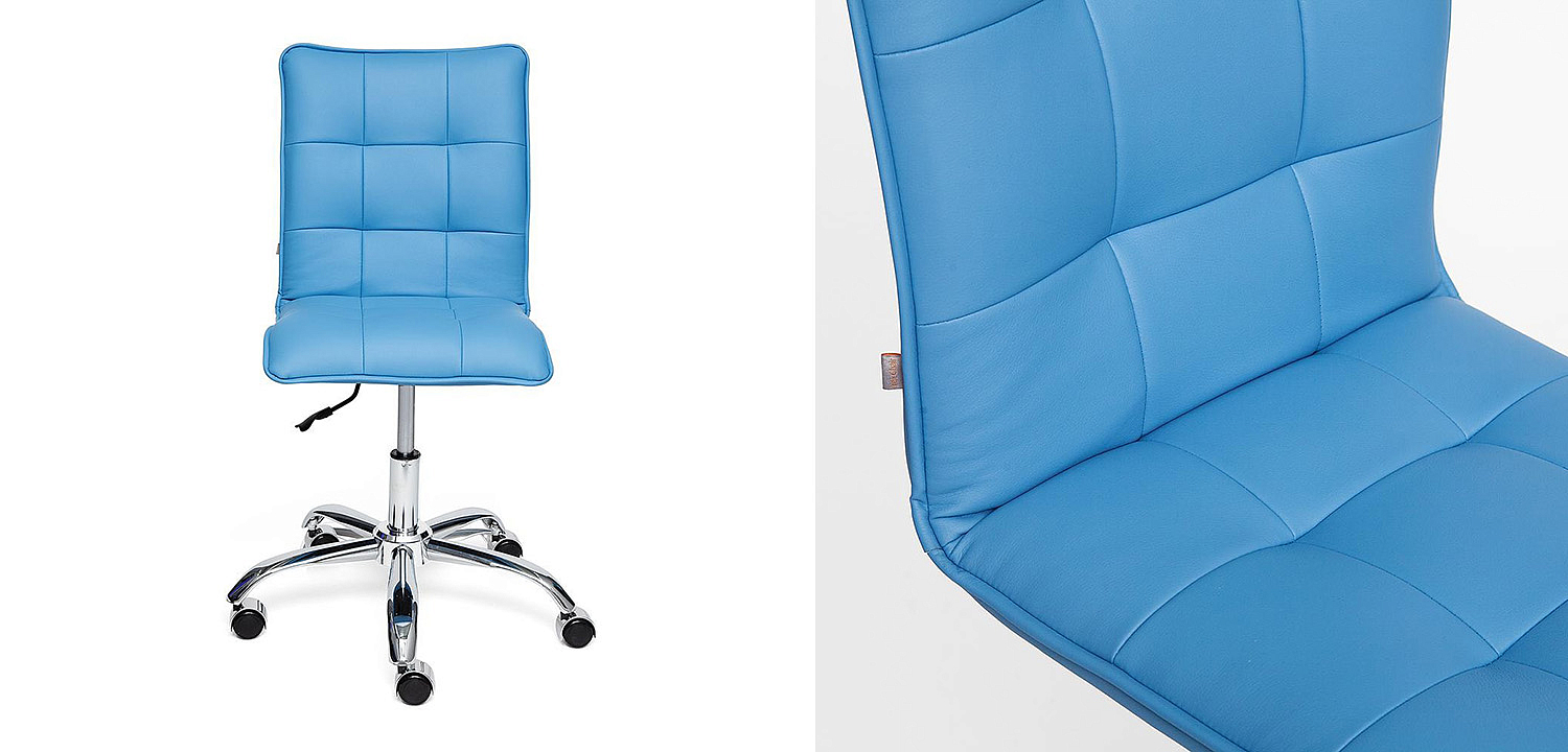 Кресло Deborah eco-leather light blue Кресло Deborah eco-leather light blue - Loft-Concept в Орле