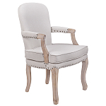 Кресло Aubrey Classical Armchair beige flax варинант исполнения - 1 | Loft Concept в Орле