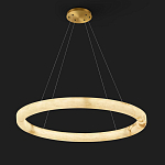 Люстра в виде кольца из натурального камня Minerals of Light варинант исполнения - 1 | Loft Concept в Орле