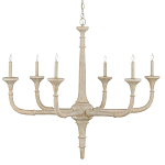 Люстра из дерева в форме подсвечника Coastal Aesthetics варинант исполнения - 1 | Loft Concept в Орле