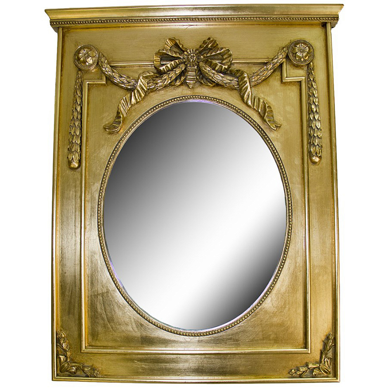 Зеркало Oval in Massive Golden Frame Золотой Зеркало Oval in Massive Golden Frame Золотой в Орле | Loft Concept