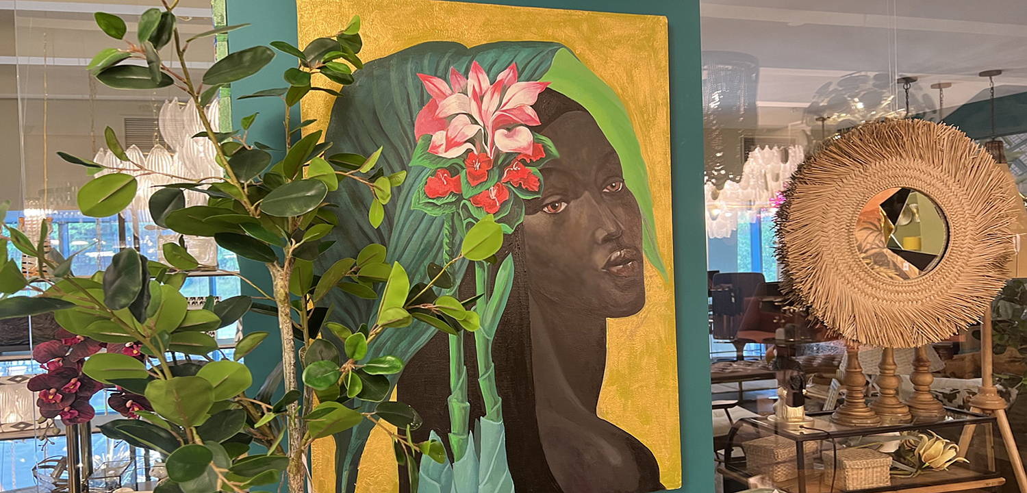 Картина Tropical Girl Картина Tropical Girl - Loft-Concept в Орле