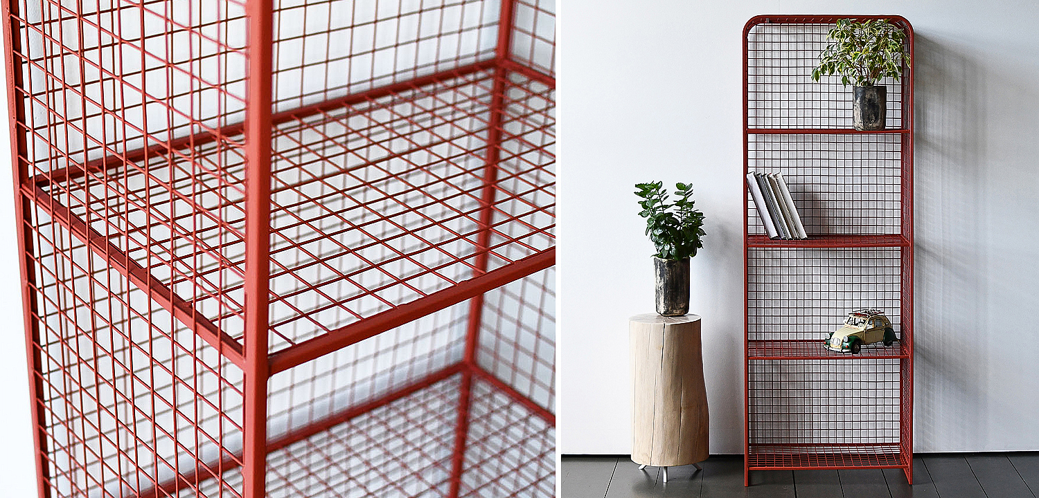 Стеллаж Weir Industrial Metal Rust Rack Стеллаж Weir Industrial Metal Rust Rack - Loft-Concept в Орле