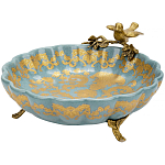 Блюдо фарфоровое Птица на ветке Flora варинант исполнения - 1 | Loft Concept в Орле