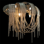 Бра с металиическими цепочками и дугообразными элементами Atlantis Chain варинант исполнения - 6 | Loft Concept в Орле