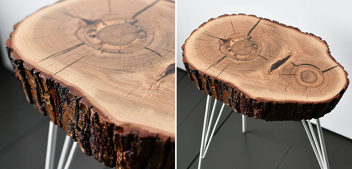 Приставной стол Kobie Industrial Metal Rust Side Table Приставной стол Kobie Industrial Metal Rust Side Table - Loft-Concept в Орле