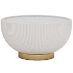 Круглый кофейный стол Ruelly White Coffee Table варинант исполнения - 1 | Loft Concept в Орле