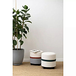 Пуф с плетеной светло-бежевой обивкой Serene Holidays варинант исполнения - 4 | Loft Concept в Орле