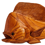 Статуэтка деревянная в виде рыбы Fish of the World варинант исполнения - 2 | Loft Concept в Орле