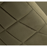 Стул велюровый хаки на золотистых металлических ножках Vendramin Chair варинант исполнения - 4 | Loft Concept в Орле