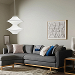 Подвесной вязаный белый светильник «Звезда Востока 02» варинант исполнения - 1 | Loft Concept в Орле