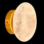 Бра в форме диска из натурального камня Cryptocrystalline Stone варинант исполнения - 5 | Loft Concept в Орле