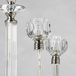 Люстра с 8-ю лампами и гранеными стеклянными плафонами Prism Gala варинант исполнения - 5 | Loft Concept в Орле