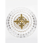 Конфетница из прозрачного рельефного стекла Eden Garden варинант исполнения - 3 | Loft Concept в Орле