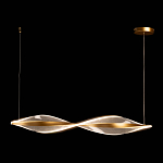 Люстра линейная с изогнутым плафоном Wave Line варинант исполнения - 3 | Loft Concept в Орле