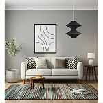 Подвесной вязаный черный светильник «Звезда Востока 02» варинант исполнения - 2 | Loft Concept в Орле