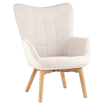 Белое кресло на ножках из массива CORDELIA варинант исполнения - 1 | Loft Concept в Орле