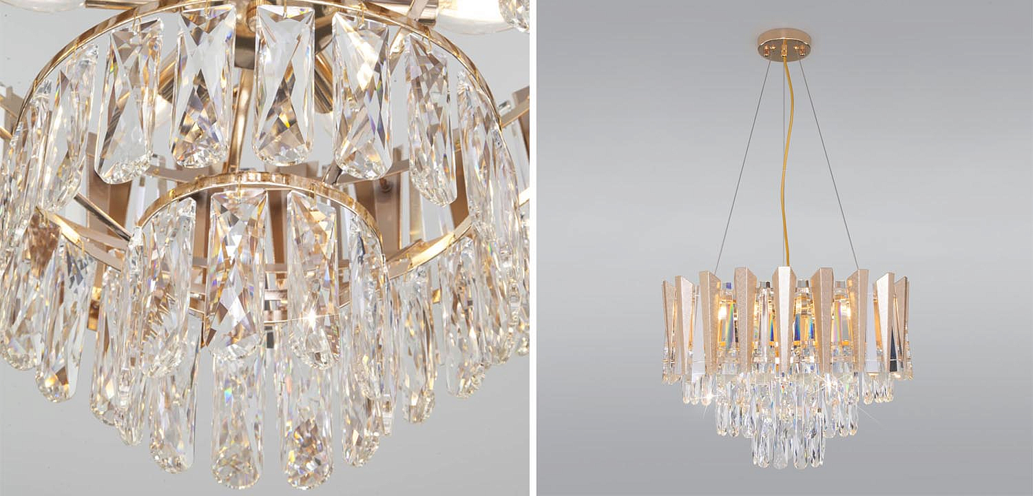 Люстра Crystal Edge Chandelier Люстра Crystal Edge Chandelier - Loft-Concept в Орле
