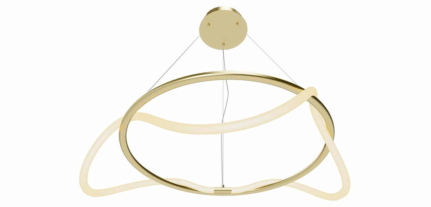 Люстра Luke Lampco Tracer Chandelier Gold 60 Люстра Luke Lampco Tracer Chandelier Gold 60 - Loft-Concept в Орле